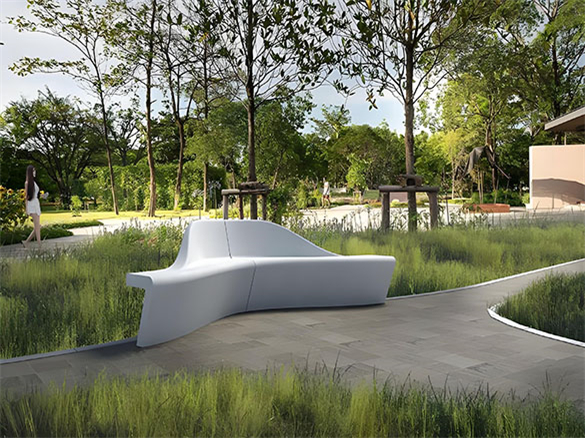 藝科石坐凳案例展示 